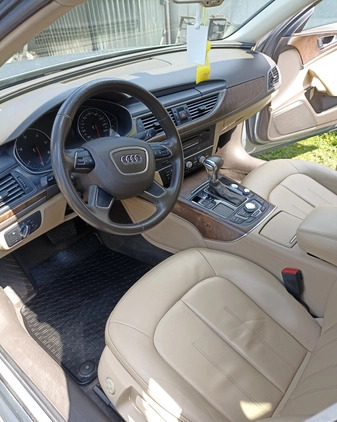 Audi A6 cena 56500 przebieg: 220000, rok produkcji 2012 z Przedecz małe 56